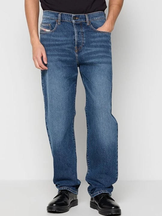 Zdjęcie produktu Jeansy loose fit Diesel niebieski denim