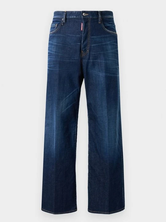 Zdjęcie produktu Jeansy loose fit Dsquared2 niebieski denim