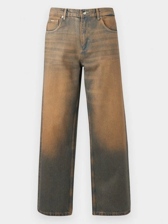 Zdjęcie produktu Jeansy loose fit EIGHTYFIVE jasny brąz