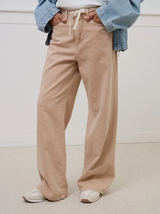 Zdjęcie produktu Jeansy loose fit GAP beżowy