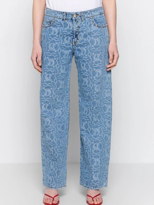 Zdjęcie produktu Jeansy loose fit Just Cavalli niebieski