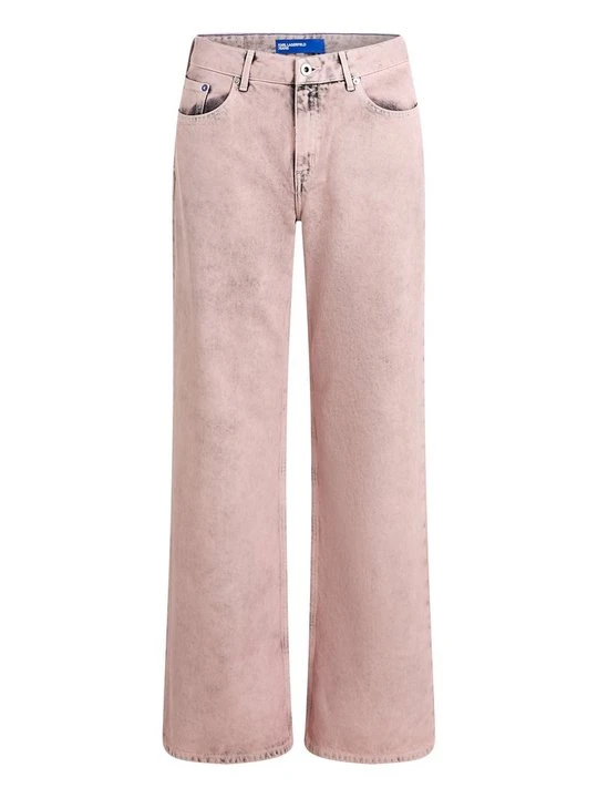 Zdjęcie produktu Jeansy loose fit KARL LAGERFELD różowy