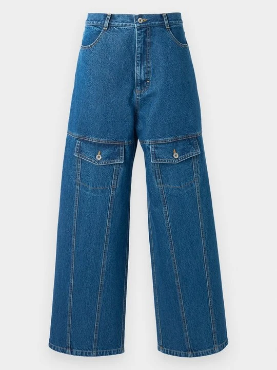 Zdjęcie produktu Jeansy loose fit Ksenia Schnaider niebieski