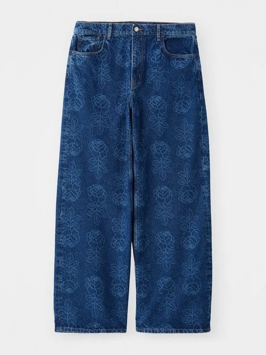 Zdjęcie produktu Jeansy loose fit Marimekko niebieski denim
