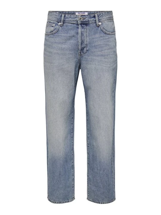 Zdjęcie produktu Jeansy loose fit Only & Sons niebieski denim