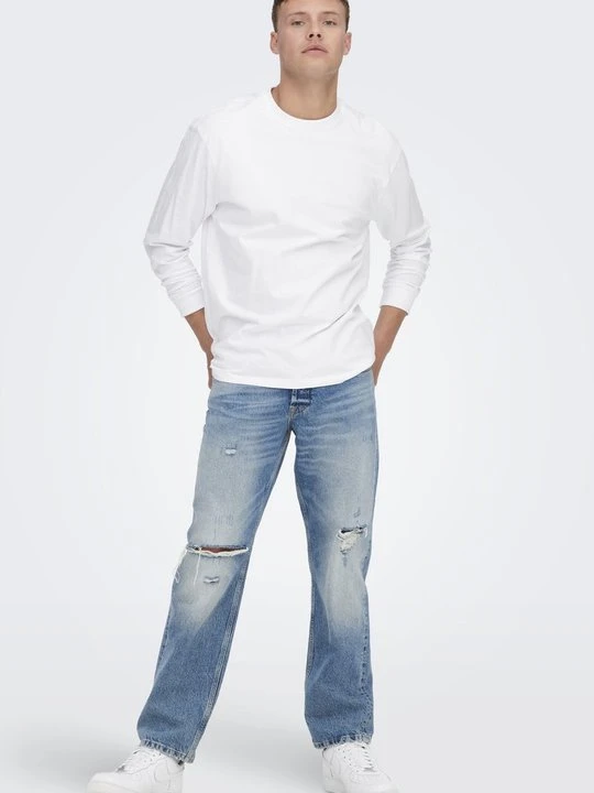 Zdjęcie produktu Jeansy loose fit Only & Sons jasnoniebieski