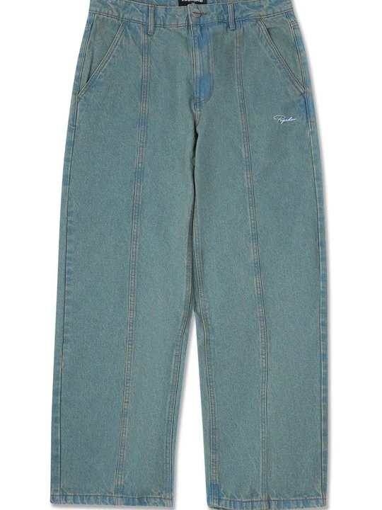Zdjęcie produktu Jeansy loose fit Pegador niebieski denim