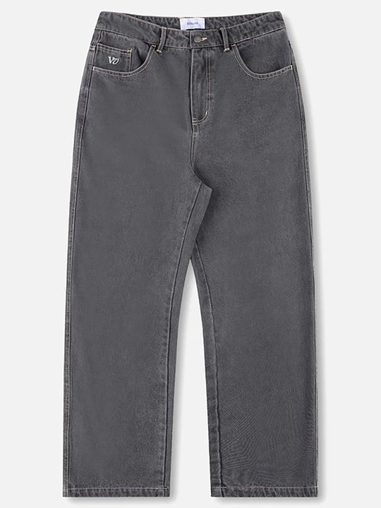 Zdjęcie produktu Jeansy loose fit Rivvia Projects antracytowy