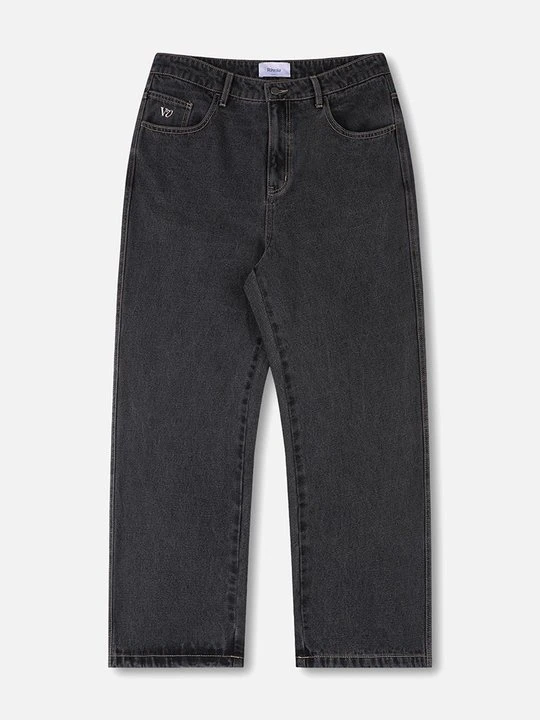 Zdjęcie produktu Jeansy loose fit Rivvia Projects czarny