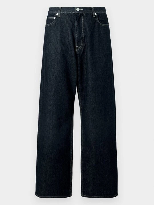 Zdjęcie produktu Jeansy loose fit Samsøe Samsøe granatowy