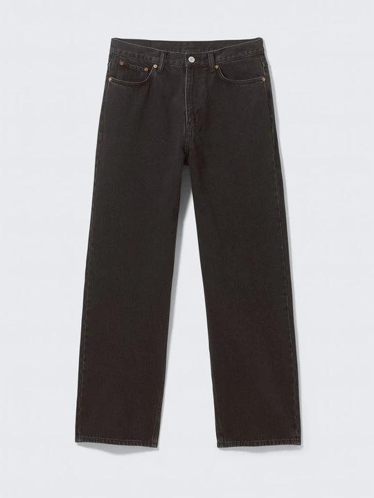 Zdjęcie produktu Jeansy loose fit Weekday czarny