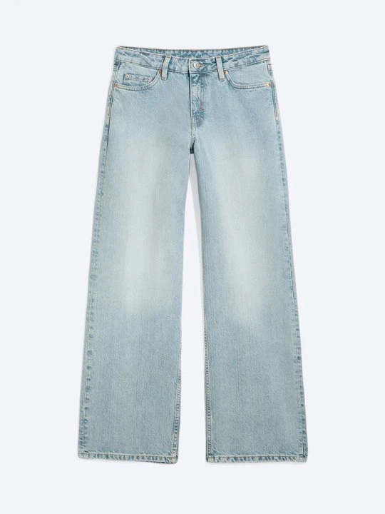 Zdjęcie produktu Jeansy loose fit Weekday niebieski