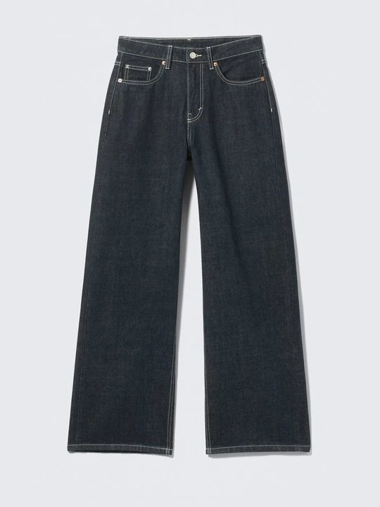 Zdjęcie produktu Jeansy loose fit Weekday niebieski