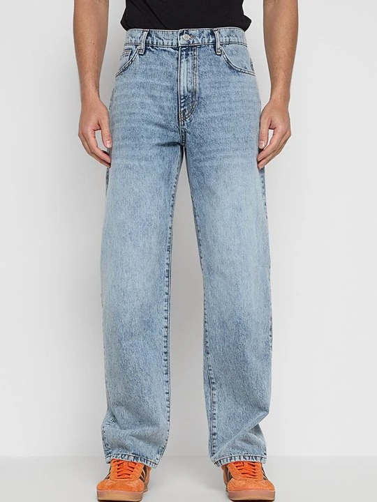 Zdjęcie produktu Jeansy loose fit Woodbird jasnoniebieski