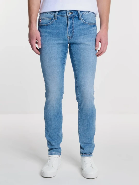 Zdjęcie produktu jeansy męskie skinny jasnoniebieskie deric 238 Big Star