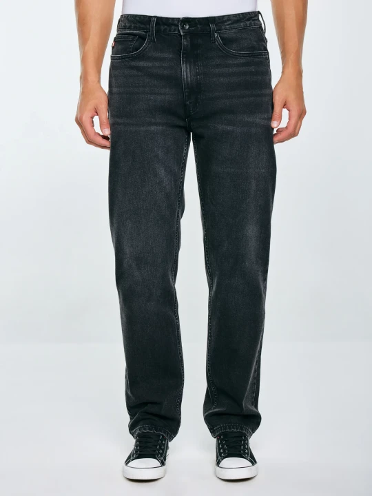Zdjęcie produktu jeansy męskie loose czarne zack 912 Big Star