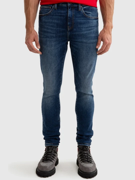 Zdjęcie produktu jeansy męskie granatowe deric high waist 526 Big Star