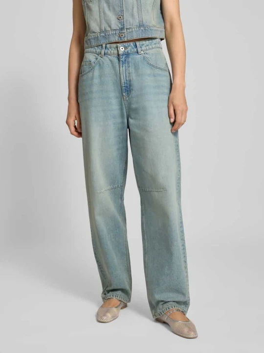 Zdjęcie produktu Jeansy o kroju baggy fit z 5 kieszeniami Jake*s Jeansowy niebieski