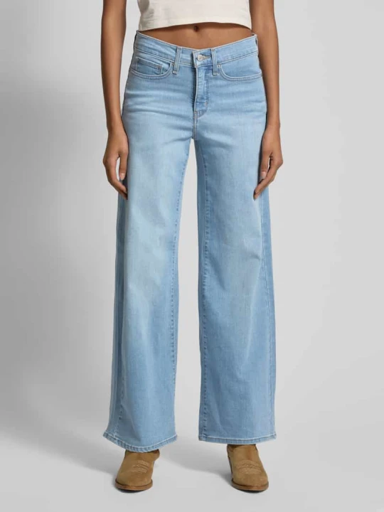 Zdjęcie produktu Jeansy z szeroką nogawką i 5 kieszeniami model ‘318’ Levi's Jasnoniebieski