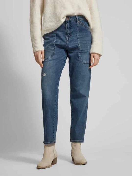 Zdjęcie produktu Jeansy o kroju baggy fit z 5 kieszeniami model ‘Iowa’ MAC Jasnoniebieski