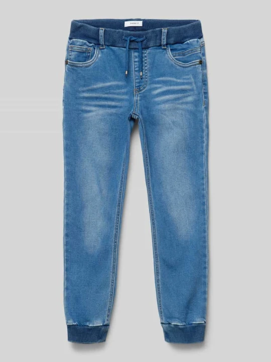 Zdjęcie produktu Jeansy o kroju baggy fit z elastycznymi wykończeniami model ‘BEN’ NAME IT Niebieski