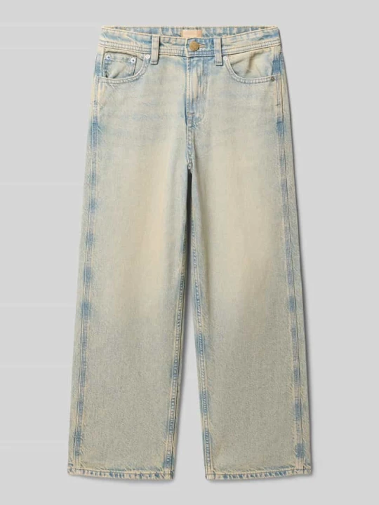 Zdjęcie produktu Jeansy o kroju baggy z efektem znoszenia Model 'ALEX' Jack&Jones Jasnoniebieski