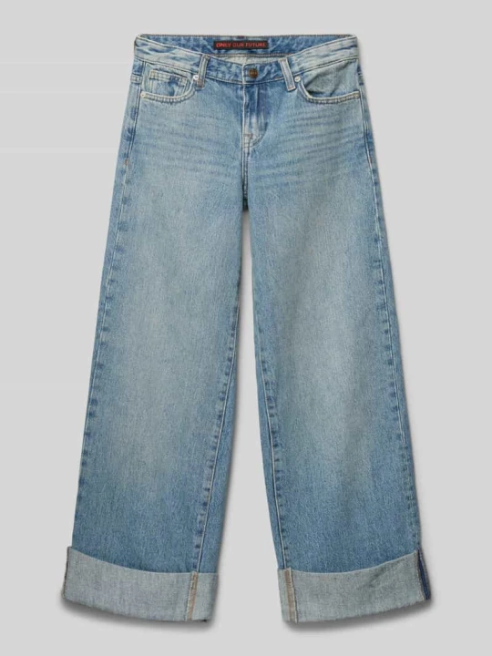 Zdjęcie produktu Jeansy o kroju baggy z mieszanki bawełny model ‘BROOME’ Only Niebieski