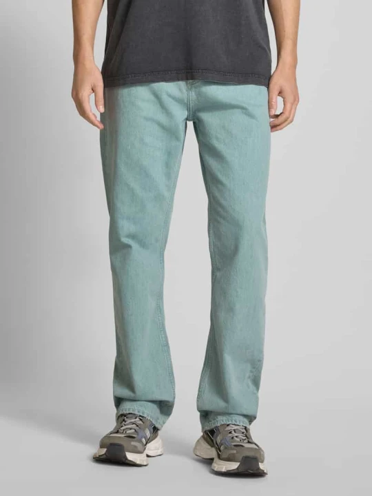 Zdjęcie produktu Jeansy o kroju baggy z wpuszczanymi kieszeniami model ‘Nate’ Hugo Jeansowy niebieski
