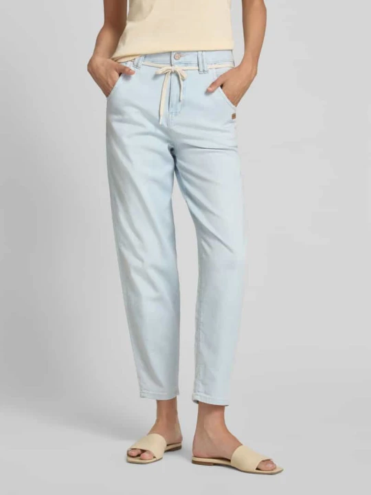 Zdjęcie produktu Jeansy o kroju balloon fit z 5 kieszeniami model 'Via' Gang Jasnoniebieski