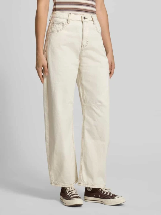 Zdjęcie produktu Jeansy o kroju barrel Fit model 'ALMA' Topshop Złamany biały