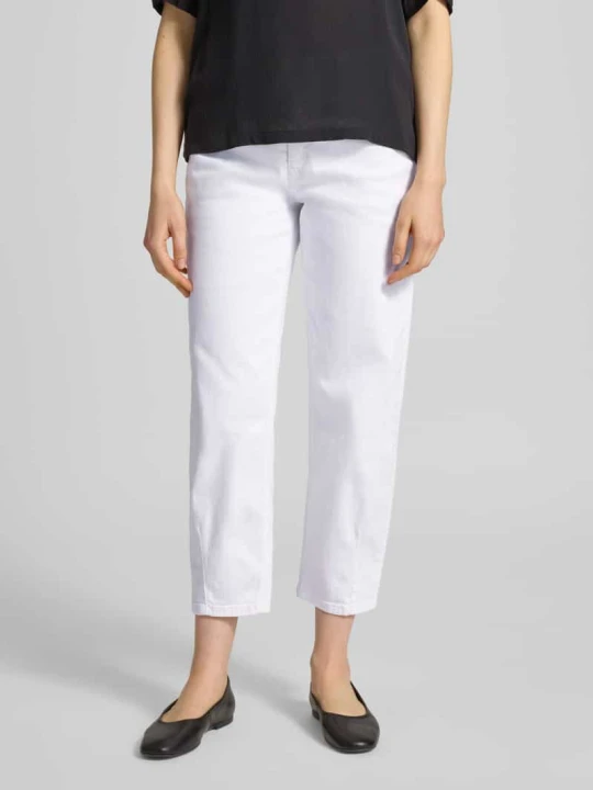 Zdjęcie produktu Jeansy o kroju barrel fit model 'ELIN' CAMBIO Biały