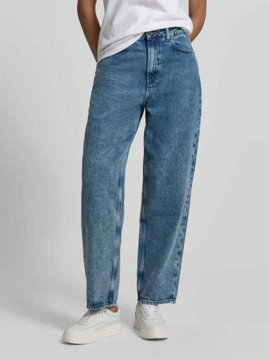 Zdjęcie produktu Jeansy Barrel Fit w 5 kieszeni, model „Joybird” American Vintage Niebieski
