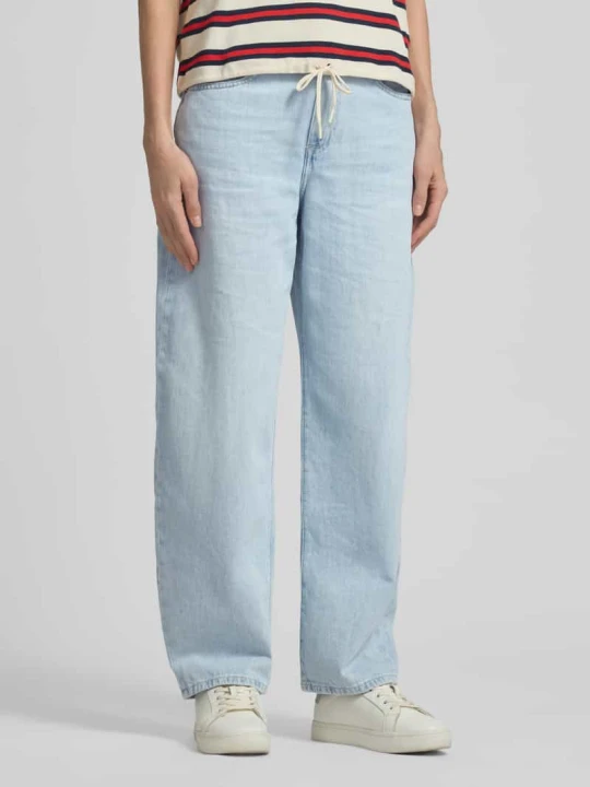 Zdjęcie produktu Jeansy o kroju barrel fit z czystej Bawełna Model 'BARREL' Tommy Hilfiger Jasnoniebieski