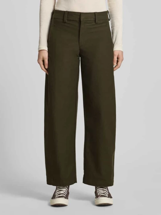 Zdjęcie produktu Jeansy o kroju barrel fit z dodatkiem bawełny model 'CLAIR' Only Oliwkowy