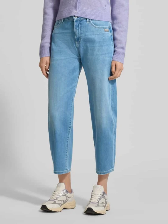 Zdjęcie produktu Jeansy o kroju barrel fit w stylu used model 'Ida' Gang Niebieski