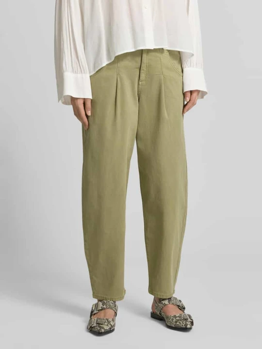 Zdjęcie produktu Jeansy o kroju barrel fit z mieszanki bawełny s.Oliver Khaki