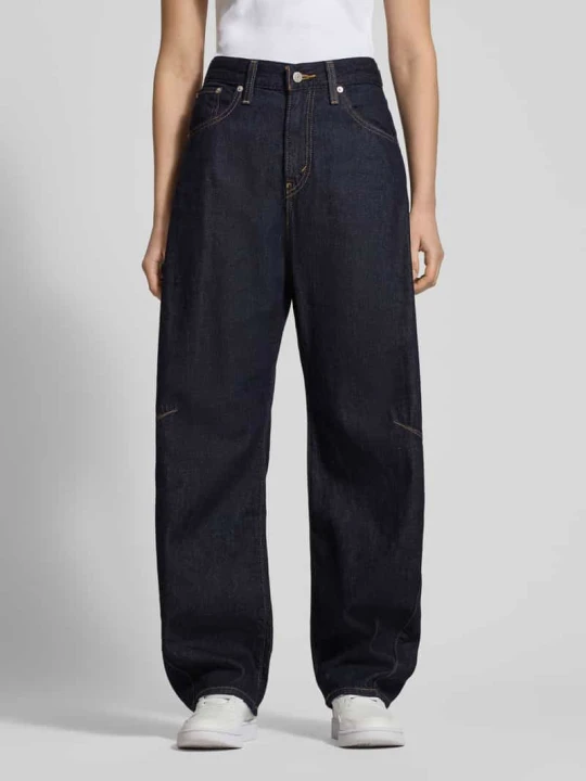 Zdjęcie produktu Jeansy o kroju barrel fit z kieszeniami wpuszczanymi Levi's Ciemnoniebieski