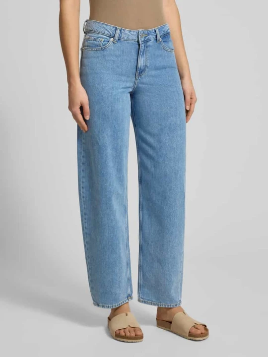 Zdjęcie produktu Jeansy o kroju barrel fit z wpuszczanymi kieszeniami Model 'FUJI' JJXX Jasnoniebieski