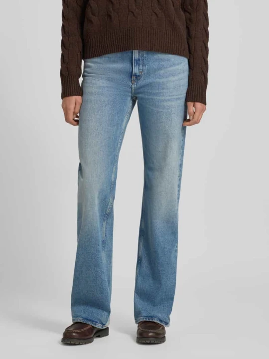 Zdjęcie produktu Jeansy o kroju bootcut z efektem znoszenia Polo Ralph Lauren Jeansowy niebieski