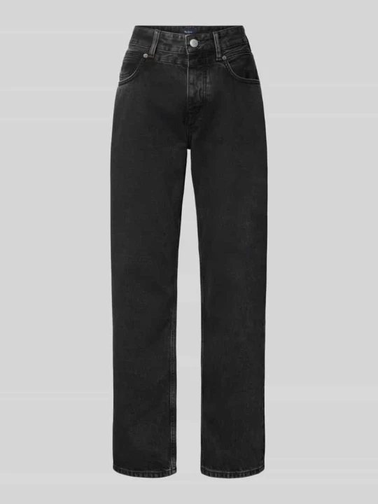 Zdjęcie produktu Jeansy o kroju boyfriend fit typu barrel z czystej bawełny model 'CRAFT' Pepe Jeans Czarny