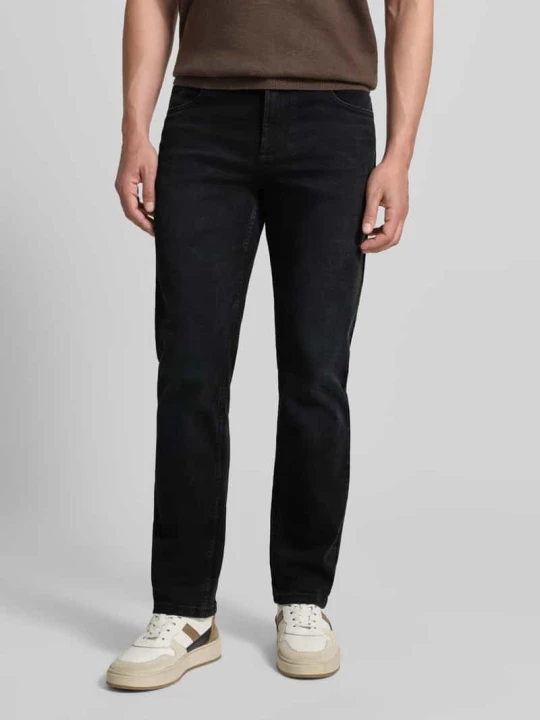 Zdjęcie produktu Jeansy o kroju comfort fit z wpuszczanymi kieszeniami Christian Berg Czarny