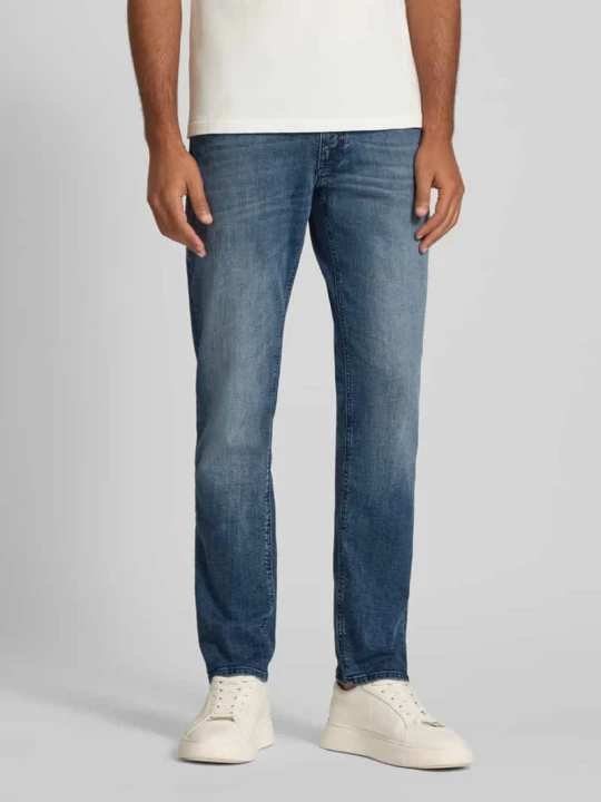 Zdjęcie produktu Jeansy o kroju comfort tapered fit z 5 kieszeniami Antony Morato Jeansowy niebieski