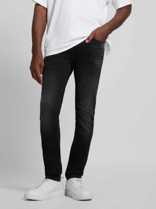 Zdjęcie produktu Jeansy o kroju extra slim fit z 5 kieszeniami Hugo Czarny