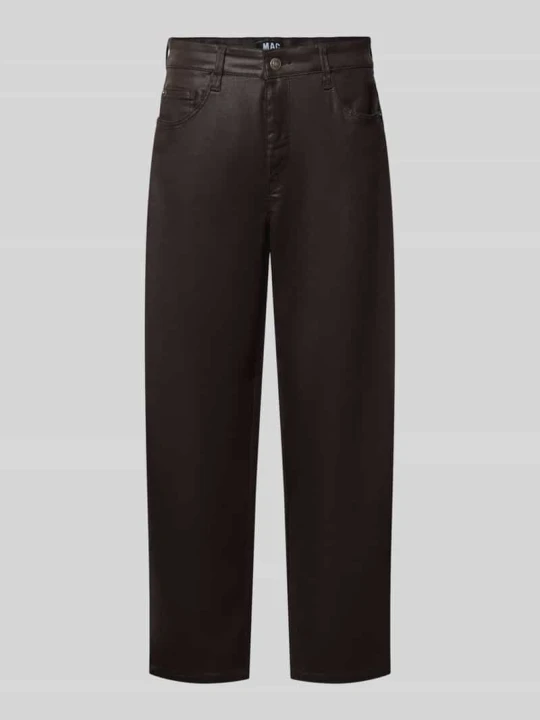 Zdjęcie produktu Jeansy o kroju loose fit barrel z mieszanki modalu model 'DANNI 2.3' MAC Ciemnobrązowy