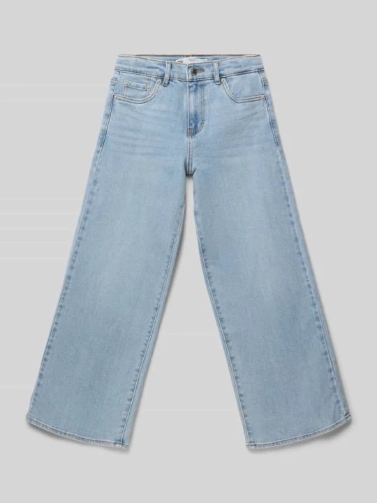 Zdjęcie produktu Jeansy o kroju loose fit i krój baggy z mieszanka bawełny model 'HIGH RISE BAGGY' Levi's Jasnoniebieski