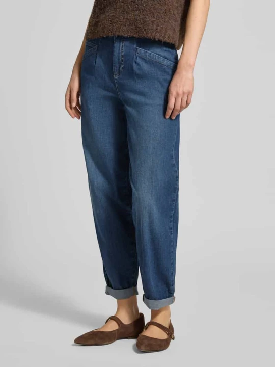 Zdjęcie produktu Jeansy o kroju loose fit w 5 kieszeni Model 'Studio Pants 406' Buena Vista Granatowy