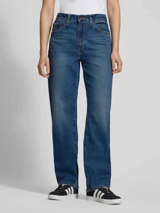 Zdjęcie produktu Jeansy o kroju loose fit w stylu 5-pocket, model 'EASY DAD' Levi's Ciemnoniebieski