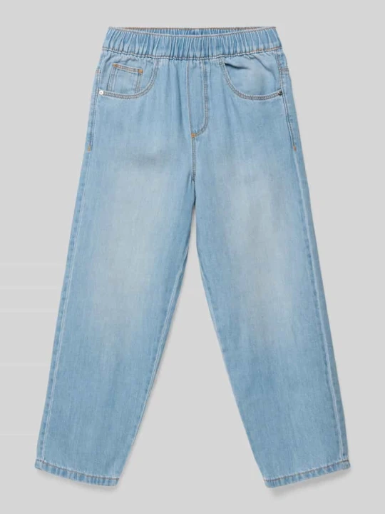 Zdjęcie produktu Jeansy o kroju loose fit z czystej bawełny s.Oliver Jasnoniebieski