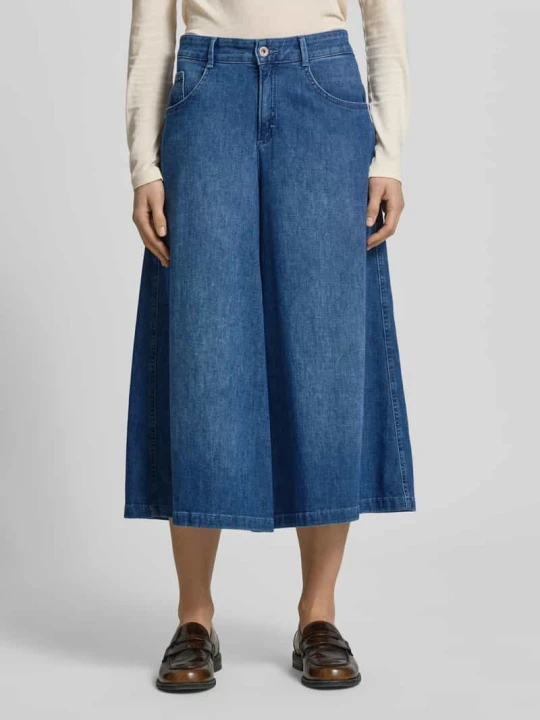 Zdjęcie produktu Jeansy o kroju loose fit z kieszeniami wpuszczanymi model 'Melli' BRAX Ciemnoniebieski