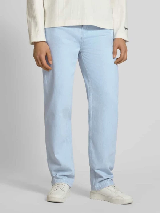 Zdjęcie produktu Jeansy o kroju loose fit z kontrastowymi szwami Karl Kani Jeansowy niebieski